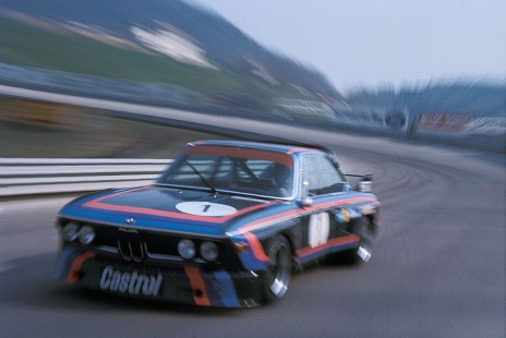 Austria-Trophäe 4h Salzburgring 1974: Race winning team Stuck and Ickx in a BMW 3.0 CSL